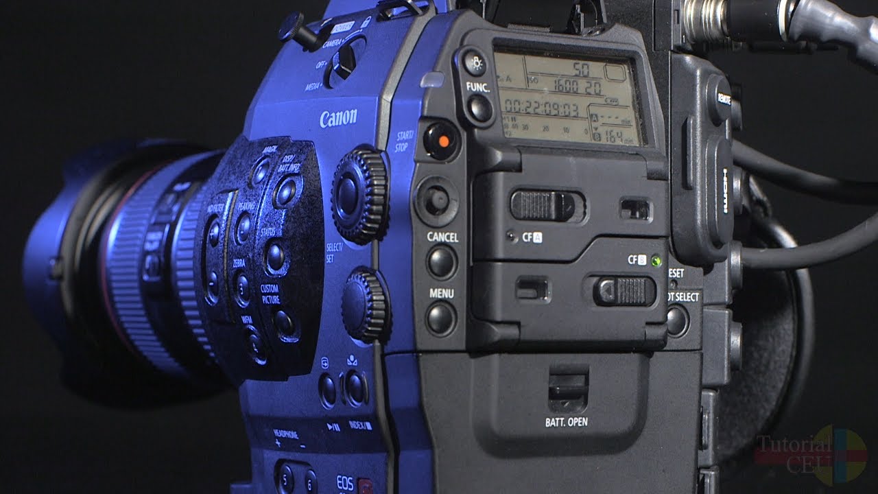 Tutorial cámara Canon C300