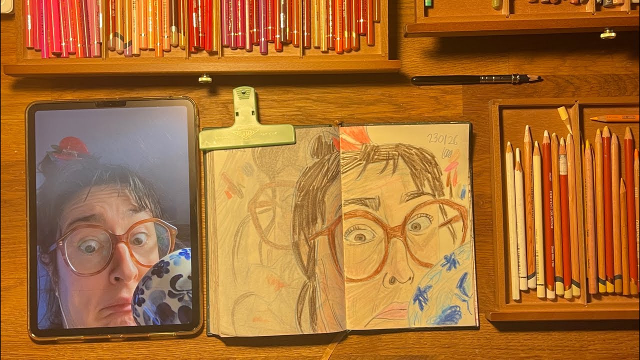 Live self-portrait Club! 💕