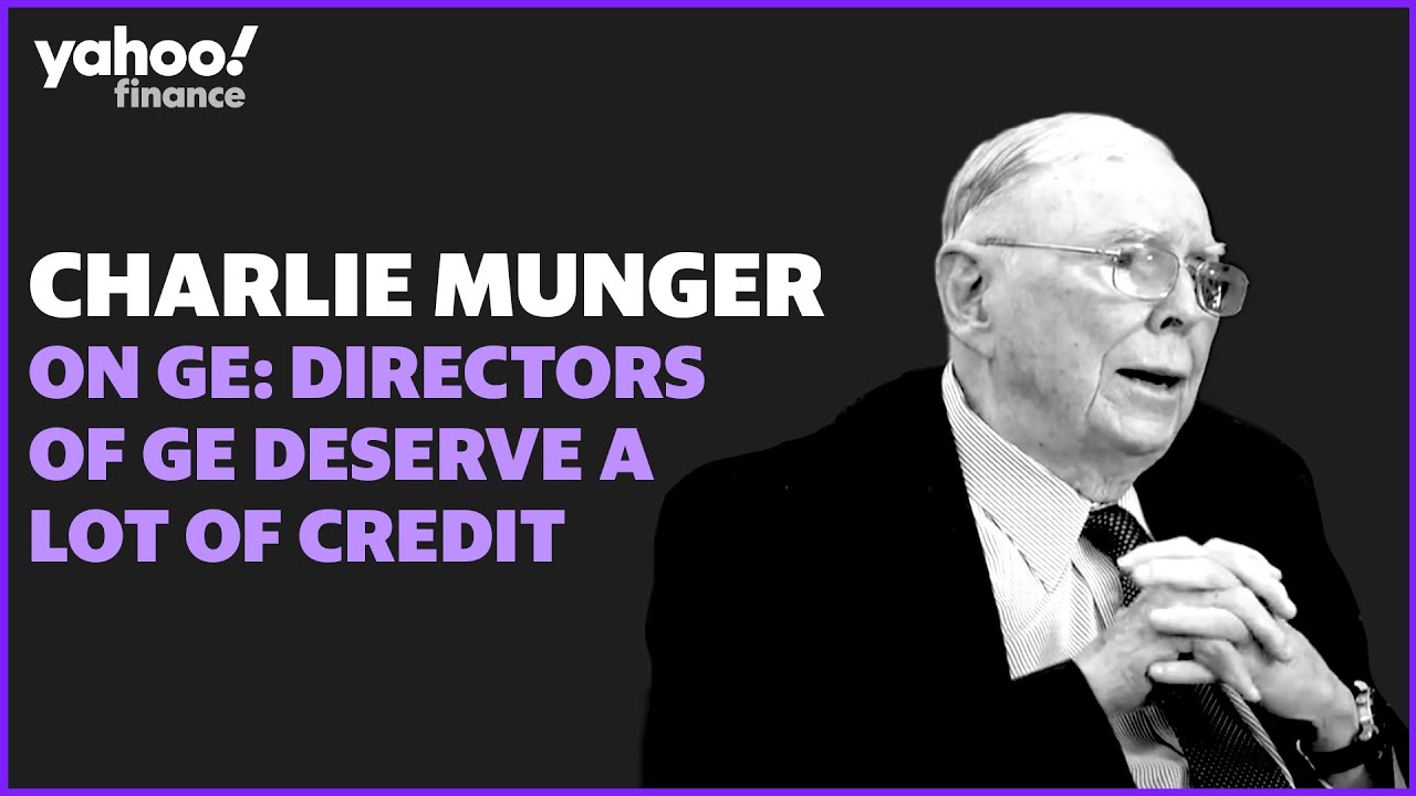 Charlie Munger on GE CEO Larry Culp: 'If anyone can fix it he can'