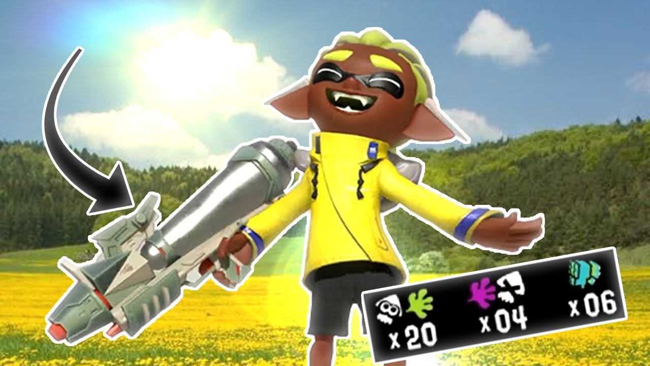 NEWEST Splattershot Pro is what THE WORLD NEEDED