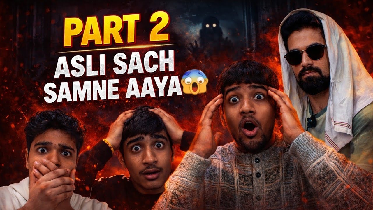 ASLI SACH SAMNE AAYA 😱 | Haunted Flat Horror Story Part 2
