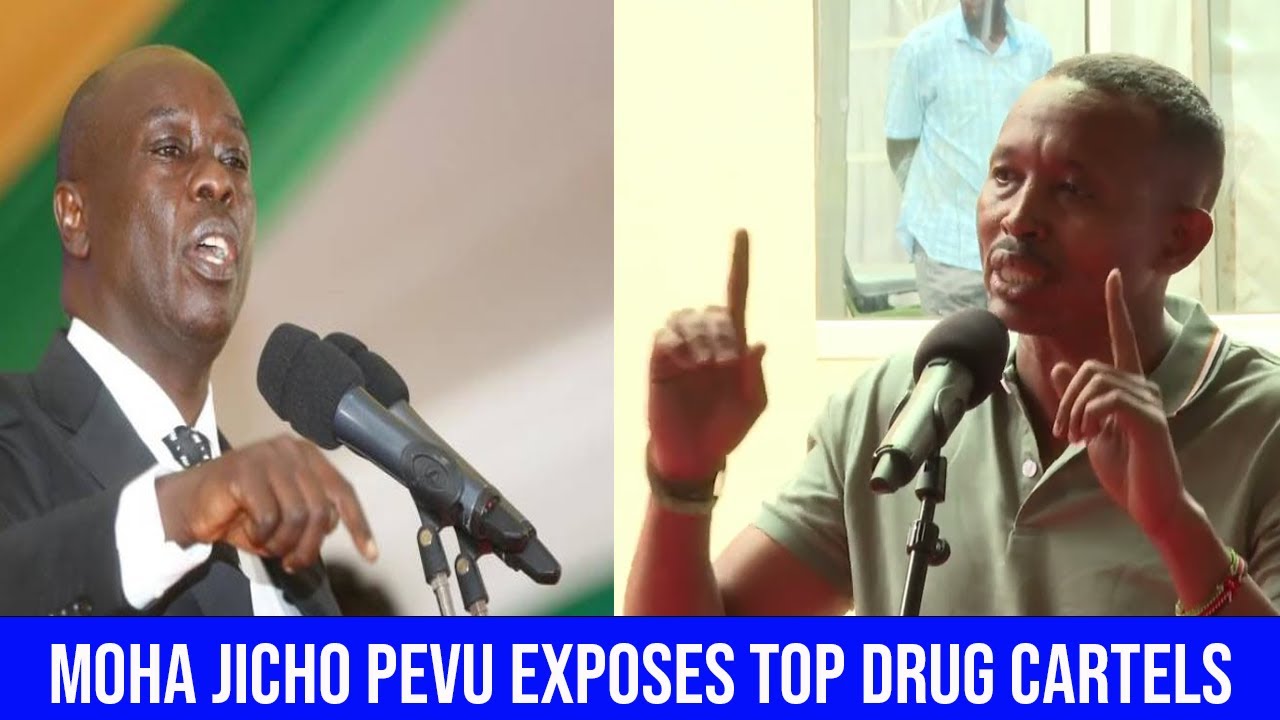 Moha jicho pevu exposes top drug cartels in Mombasa in front of DP Gachagua