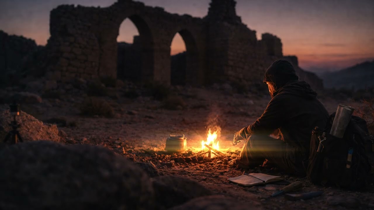 Noche en las ruinas