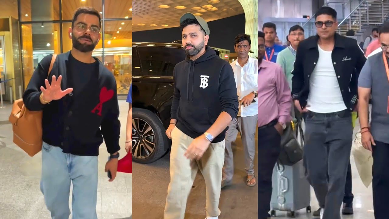Virat Kohli, Rohit, Gill, Rahul and Team India have arrived in Baroda for the IND vs NZ ODI series.