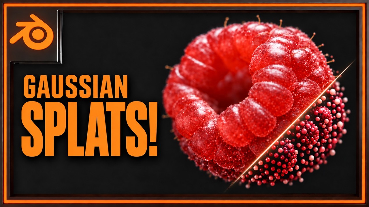 В Blender 5.3 появились Gaussian Splats!