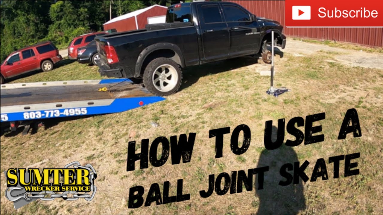 How to use a ball joint skate.