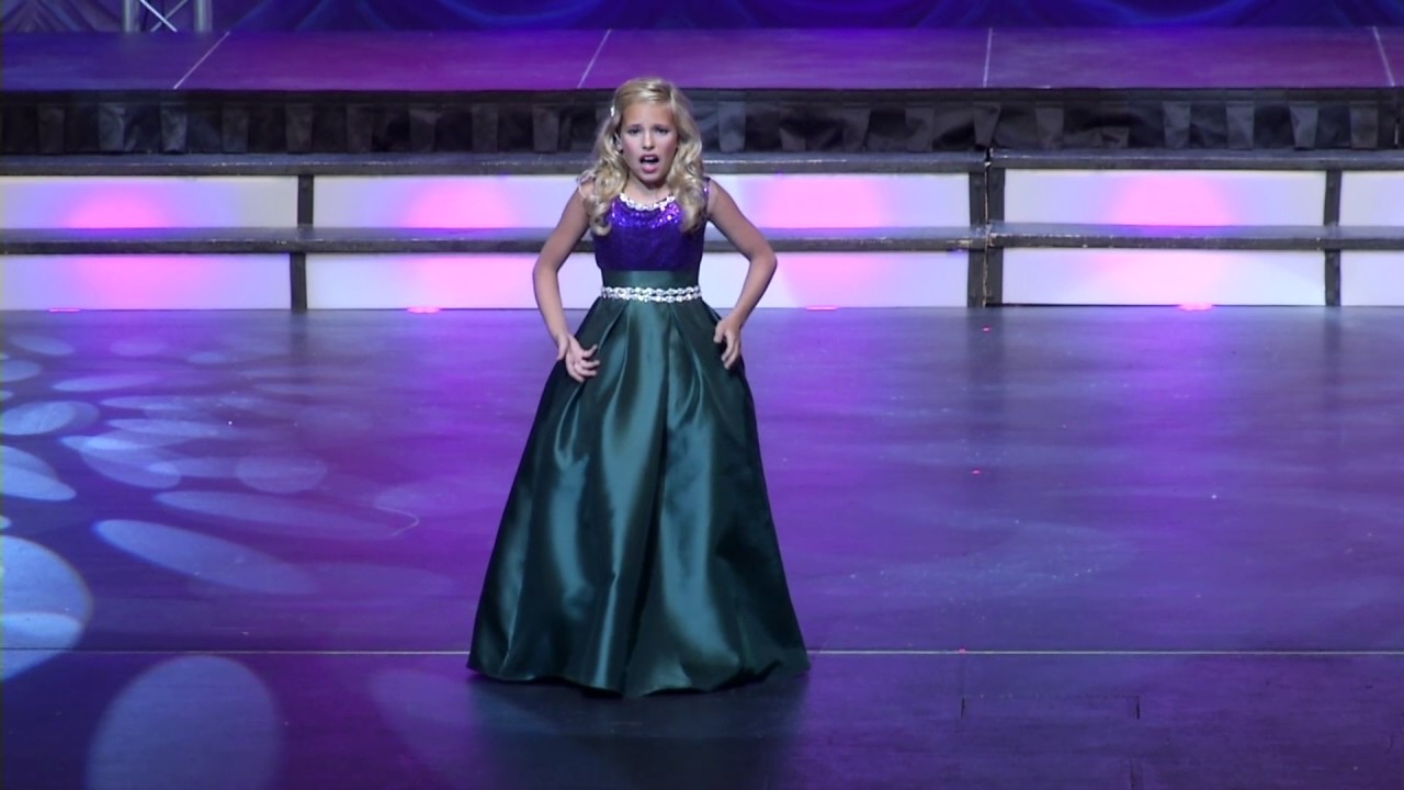 LITTLE MERMAID Medley Performed By 10-year-old KATIE CARSON
