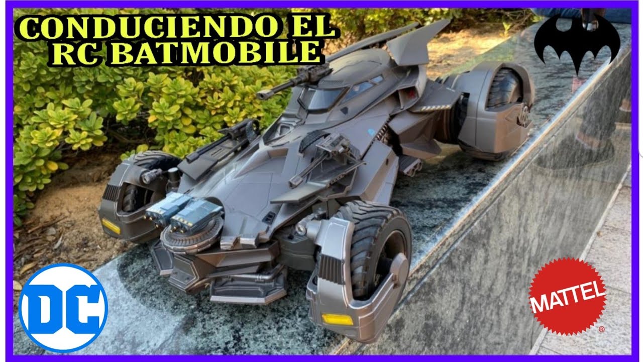 BATMOBILE RC JUSTICE LEAGUE MATTEL