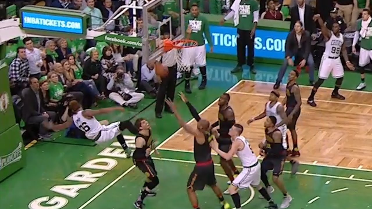 Marcus Smart's Ridiculous Flop | Hawks vs Celtics | Game 3 | April 22, 2016 | NBA Playoffs