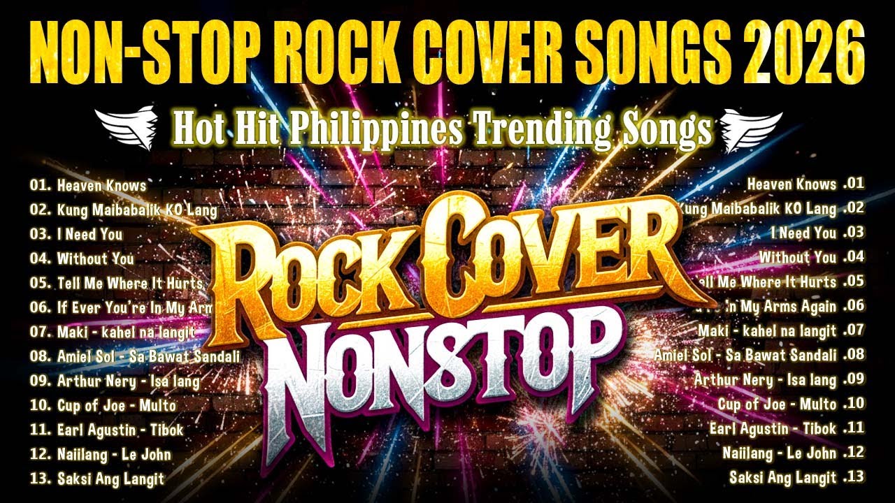 Renegade Stories - OPM Rock Cover Non-Stop Lyrics Playlist 2026 🌟 Viral Rock Tagalog Music Playlist