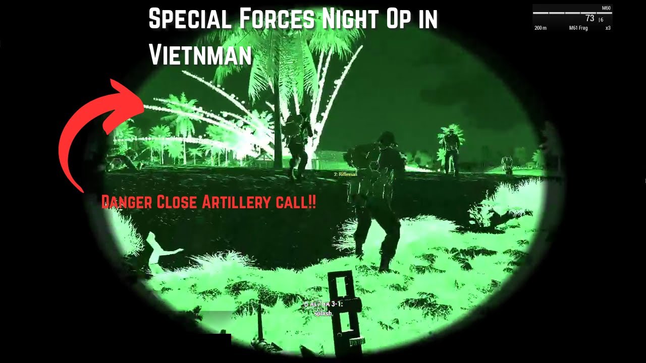 Special Forces Night Ops in Vietnam :Arma 3
