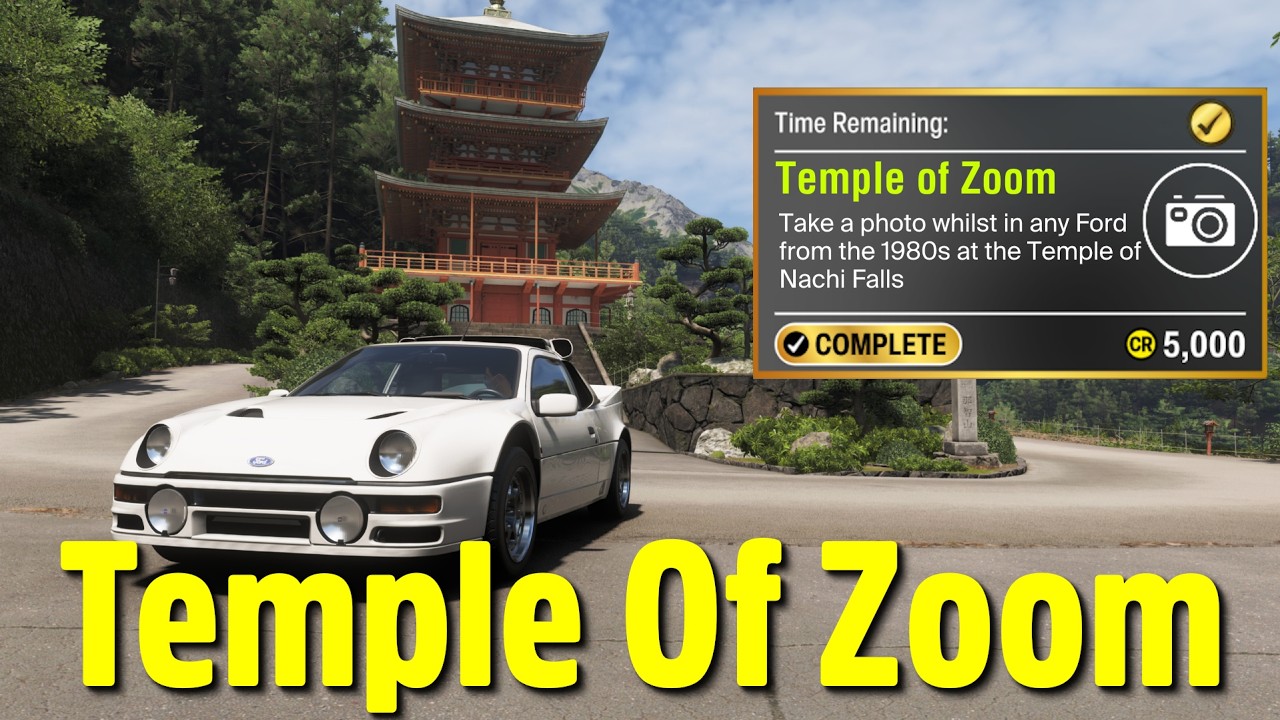 Forza Horizon 6 Temple Of Zoom Daily Challenge Guide | Series 2 Week 1 Summer