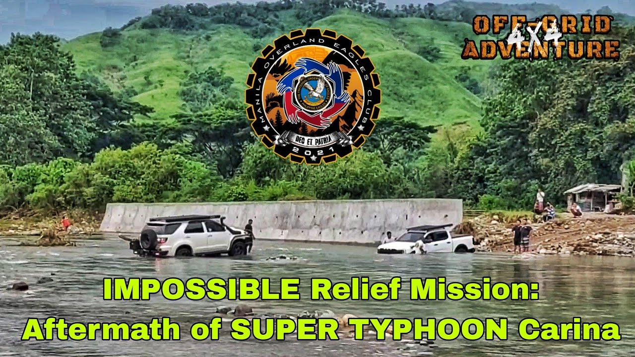 IMPOSSIBLE Relief Mission through NECK-DEEP FLOODED Trails | MANILA OVERLAND EAGLES CLUB