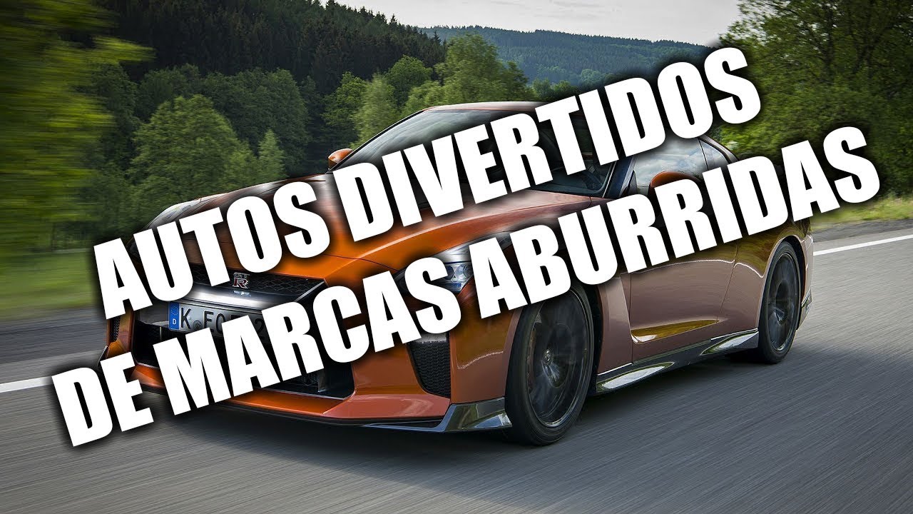 5 AUTOS DIVERTIDOS DE MARCAS ABURRIDAS