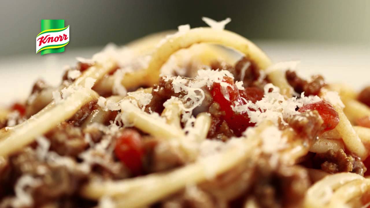 Knorr TV Commercial Spaghetti Bolognese