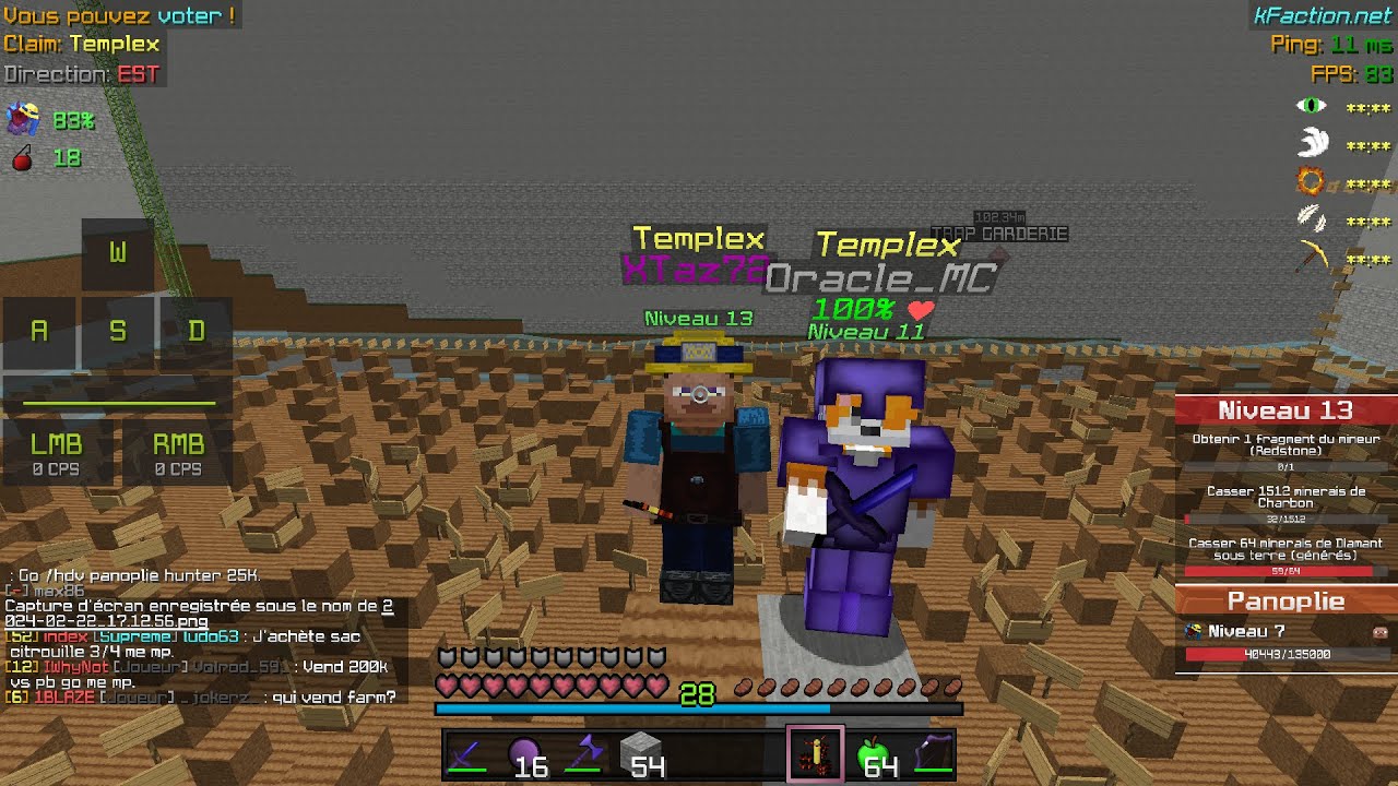 Trapping montage Kfaction V8 EP2 Je drop tout le serveur !