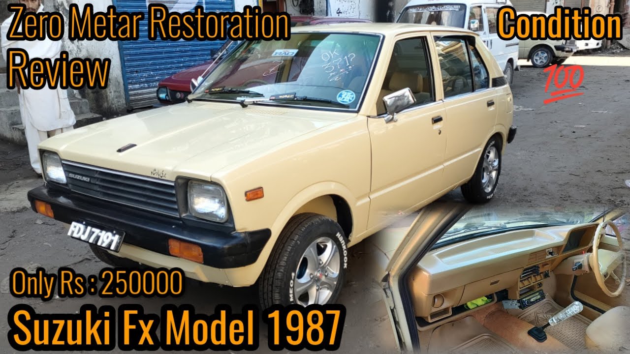 Suzuki Fx 1987 Restoration