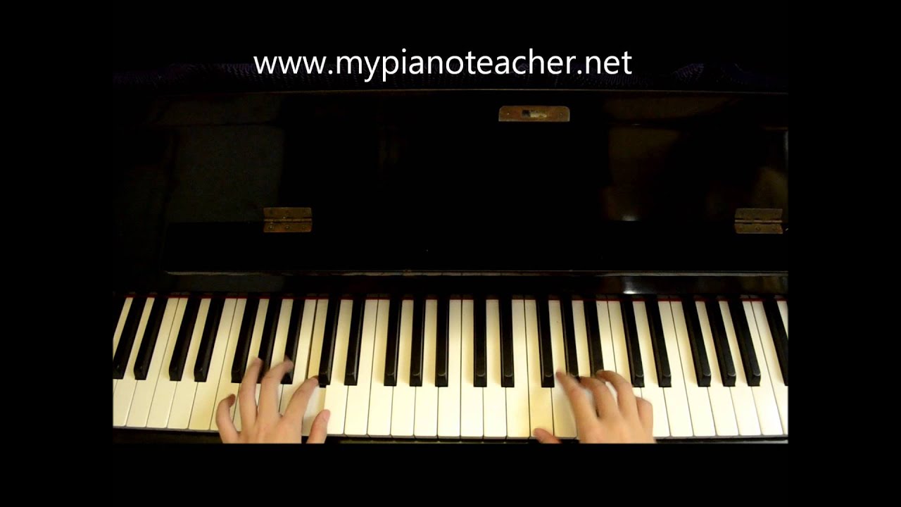 B flat Major Contrary Motion Scale