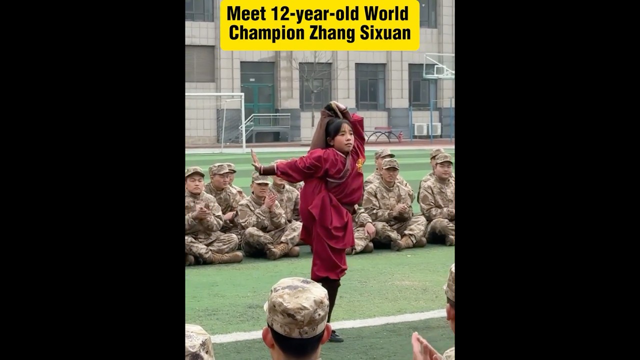 Meet 12-year-old Kungfu Girl Zhang Sixuan
