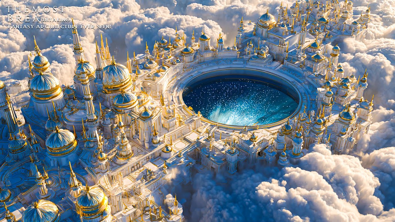 Heaven’s Golden City | The Most Breathtaking Fantasy Architecture Ever Seen!