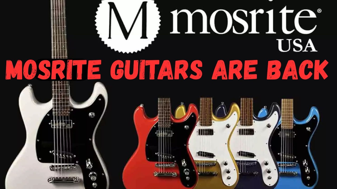 Гитары Mosrite снова в продаже!