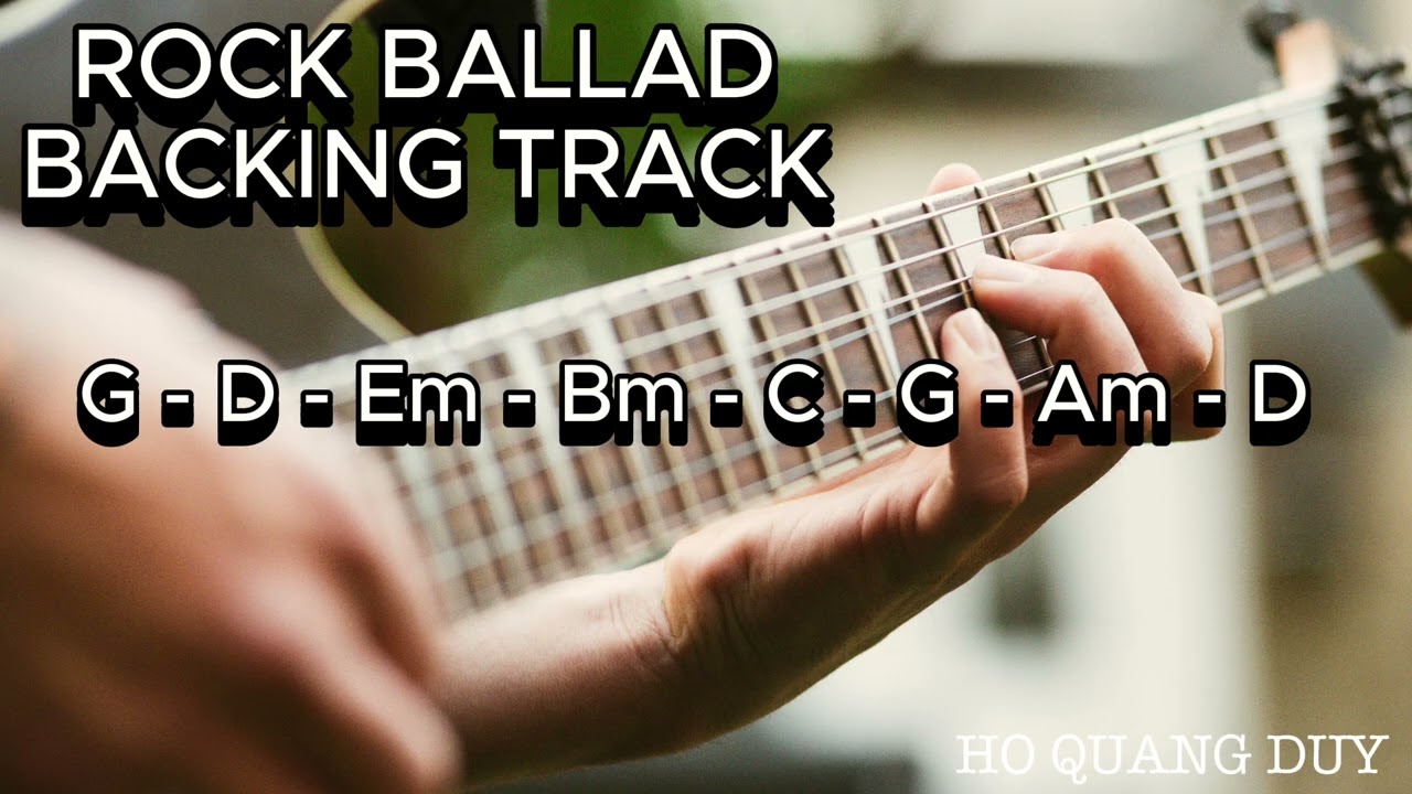 Rock Ballad in G Major - Backing Tracks DUY