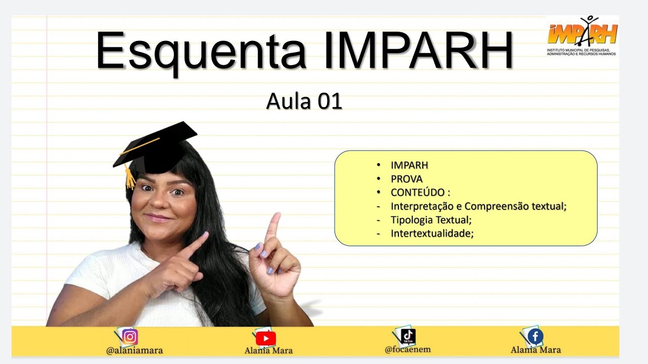 IMPARH 2021.2 - PROVA DE PORTUGUÊS - CONTEÚDOS MAIS COBRADOS