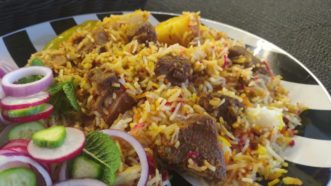 Yummiest & Eassiest Lamb Biryani #food #cooking #indianfood #recipe