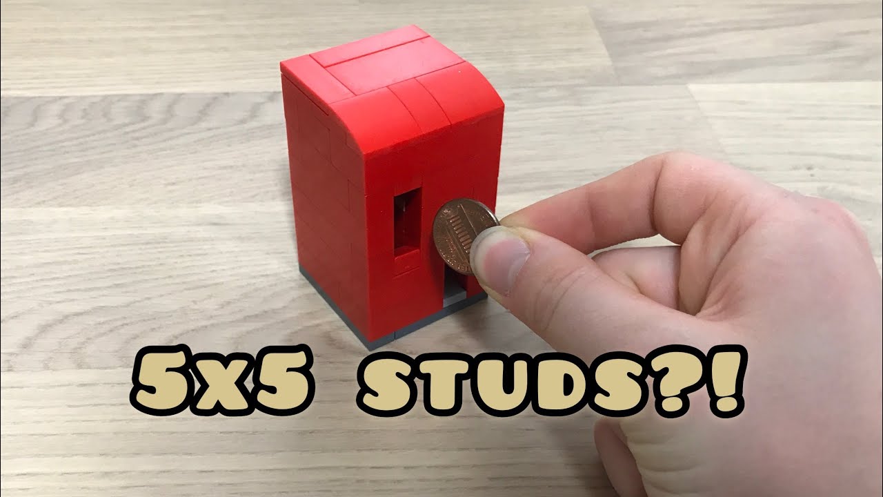 How to build a mini LEGO Candy machine *5x5 studs*
