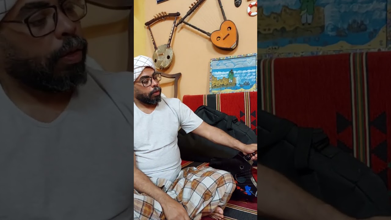شرح وعزف عاج ( يا بوسليمان العسيري ) علي السمسمية الخبيتي