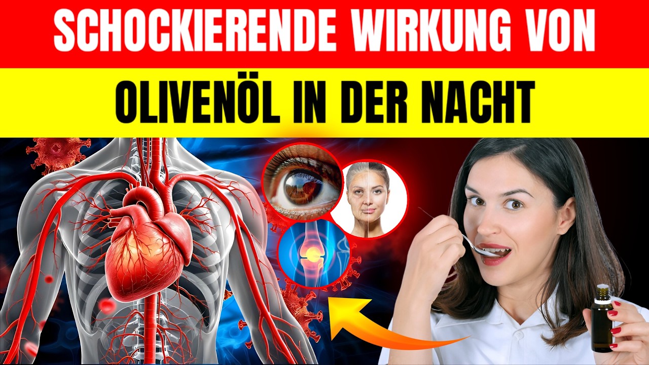 1 Essl&ouml;ffel Oliven&ouml;l am Abend: Der Unerwartete Effekt f&uuml;r Senioren