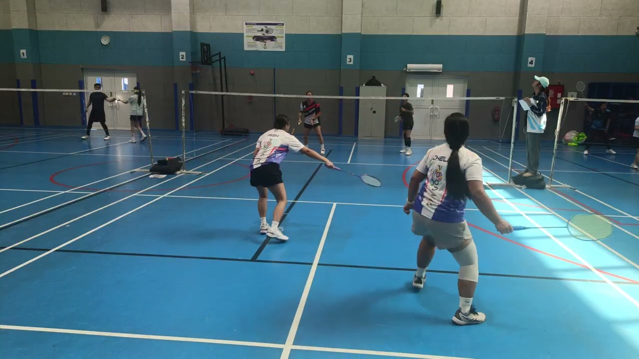 Friday Mini Tournament with Badminton Poonatics_Feb. 20, 2026_Mhokz, Micho, Irish & Chelle
