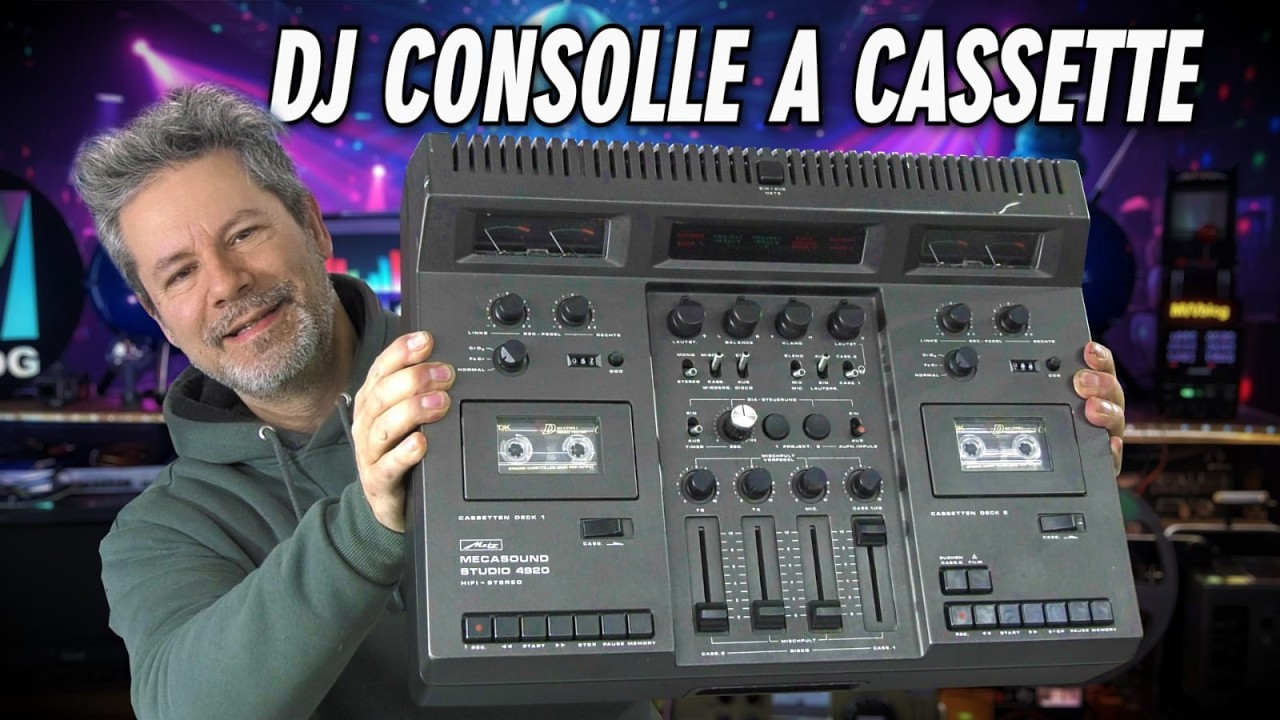 DJ Consolle a cassette - Riparo il Mecasound Studio 4920 della Metz