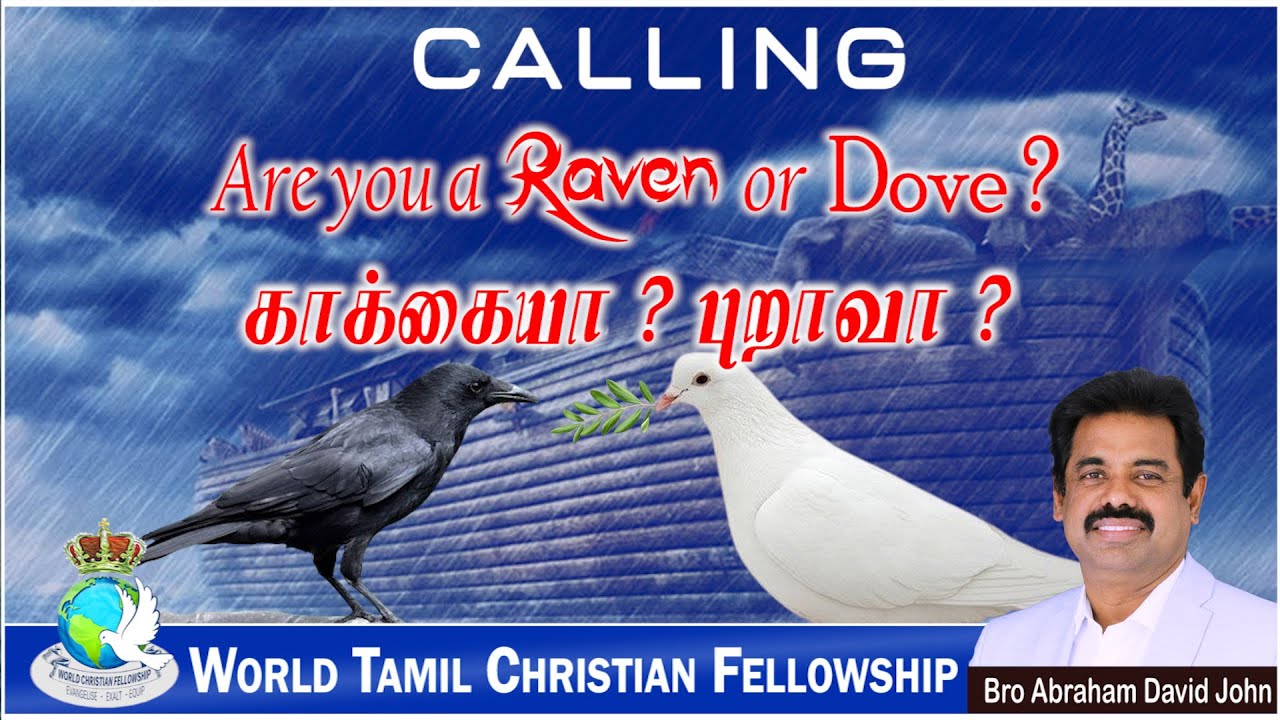 02 - Are you a Raven or Dove? | நீங்கள் காக்கையா? புறாவா? #WCFLondon #AbrahamDavidJohn