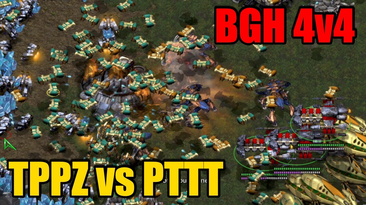 StarCraft BGH 4v4 - Big Game Hunters