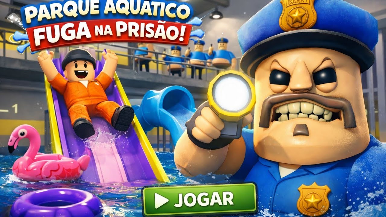 Fuga da prisão parque aquático 🌊