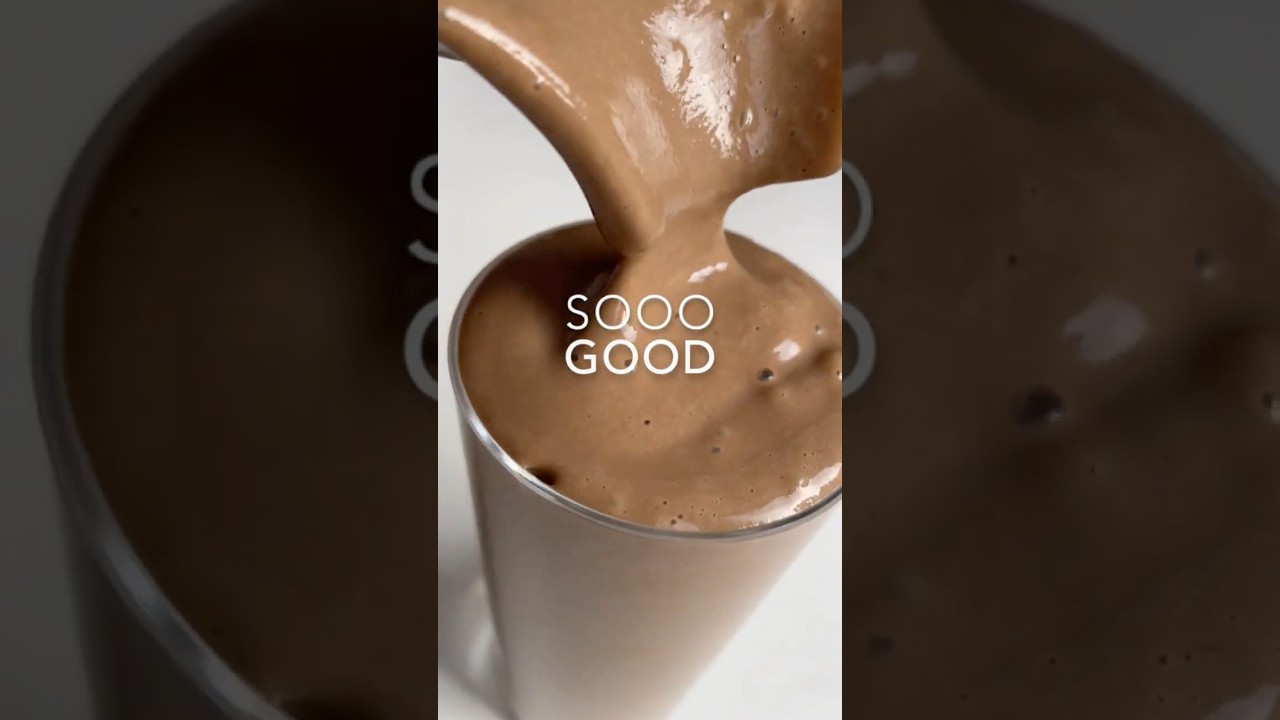 53 g Protein Smoothie without protein powder 🤯 vegan recipes #proteinsmoothie #vegan #plantbased