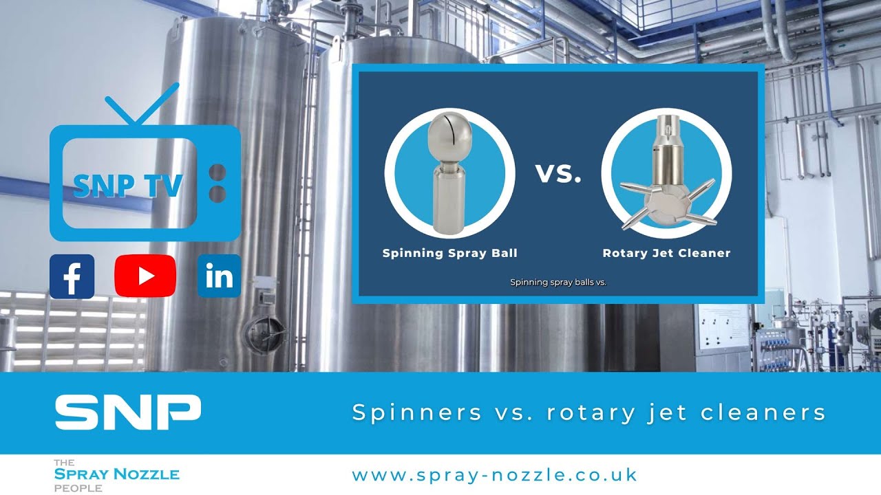 Spinners vs. rotary jet cleaners