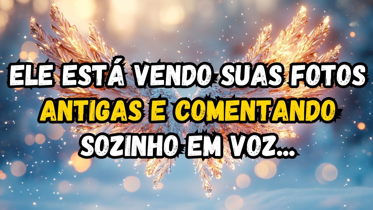 💌❤️ELE ESTÁ VENDO SUAS FOTOS ANTIGAS E COMENTANDO SOZINHO EM VOZ...