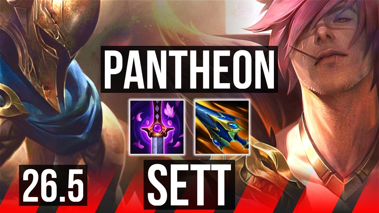 PANTHEON vs SETT (TOP) | EUW Master | 26.5