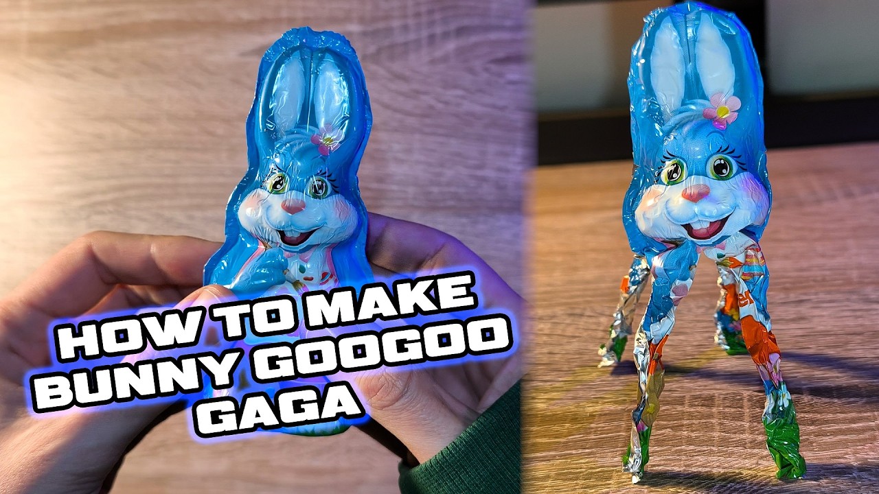 HOW TO MAKE EASTER BUNNY GOOGOO GAGA