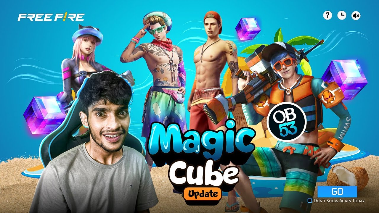OB53 MAGIC CUBE UPDATE ☀️ Free Fire Max