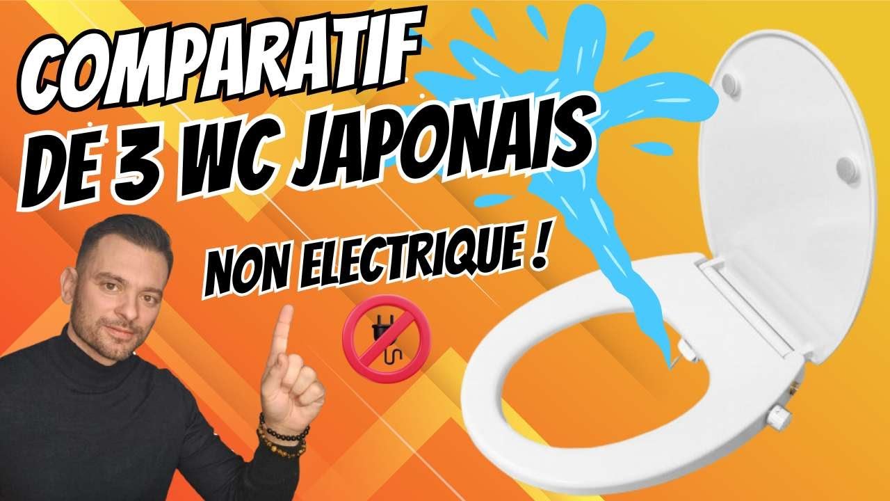 WC JAPONAIS GROHE/ BOKU/ WCCONCEPT: COMPARATIF DES 3 MEILLEURS ABATTANTS NON ELECTRIQUE
