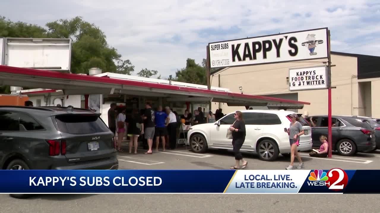 Maitland's iconic Kappy's Subs serves its final meals after over 50 years in business