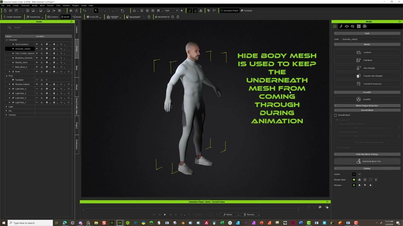 Best Way to Import and Attach Clothes Properly into Character Creator 4