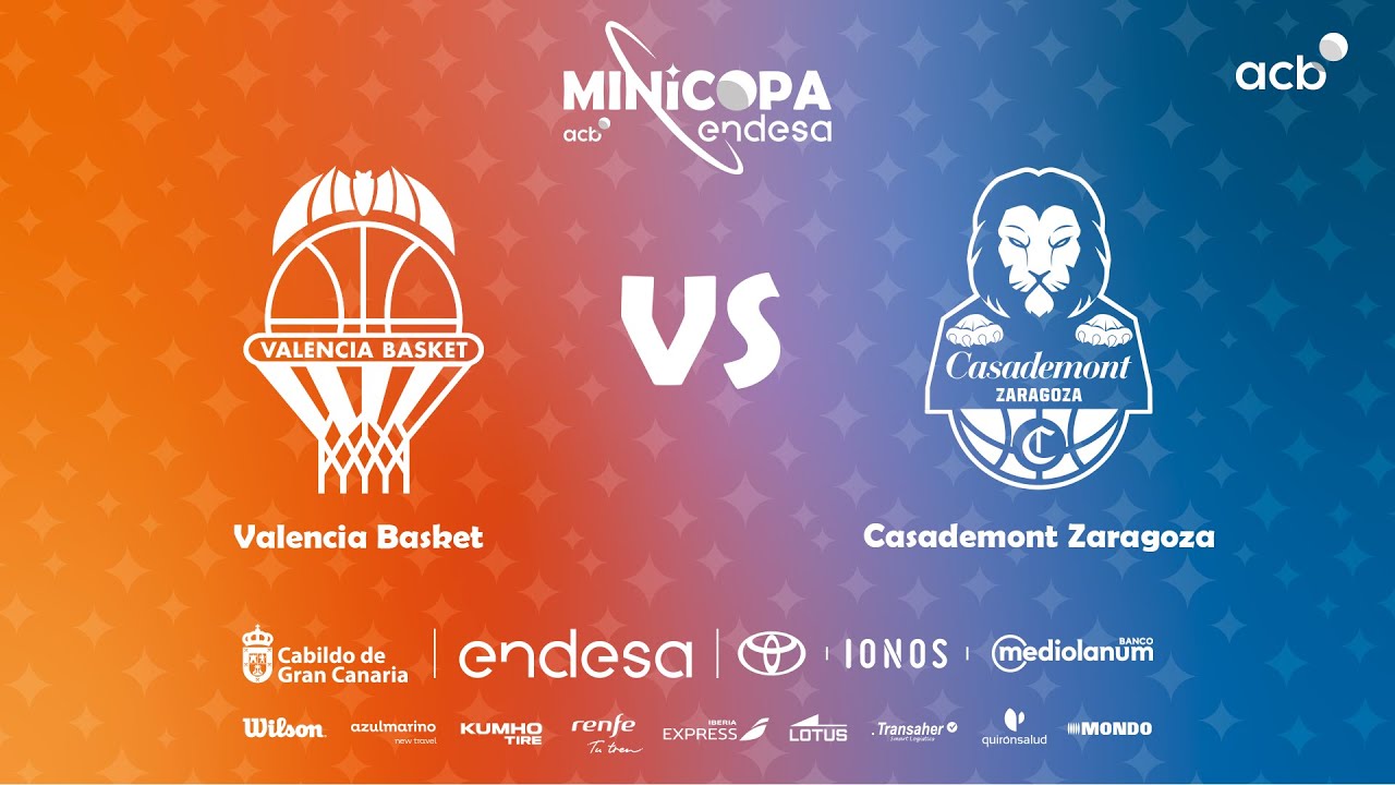 🔴 DIRECTO: Valencia Basket - Casademont Zaragoza  | Minicopa Endesa Gran Canaria 2025
