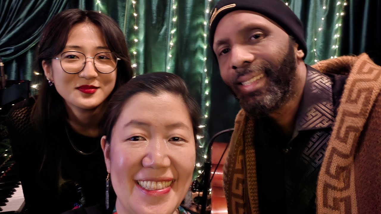 Swinging in New Orleans trio live at Mahogany Hall in French Quartet