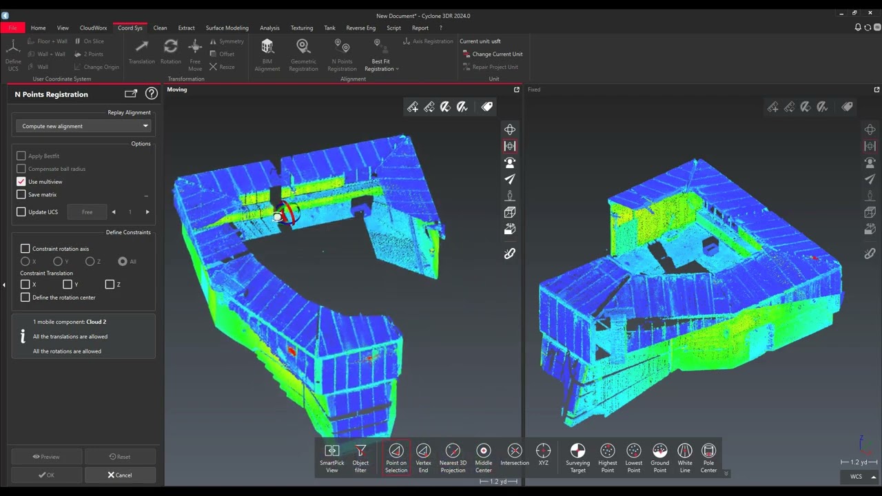 Cyclone 3DR - Registration Tools