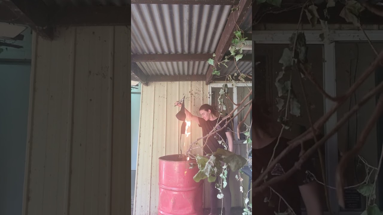 My first bra burning