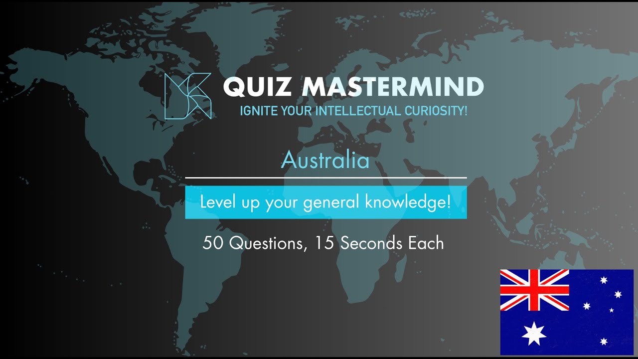 Quiz Mastermind: Australian General Knowledge